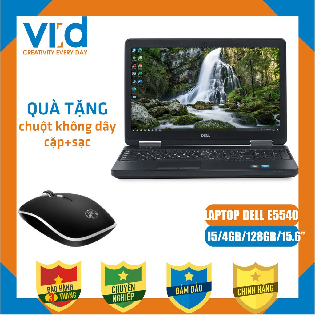 Laptop Dell E5440 I5 RAM 4GB SSD 128GB Màn 15.6&quot; HD - Bảo hành 3 tháng!!!