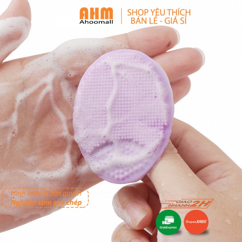 Miếng silicon rửa mặt Cleansing pad