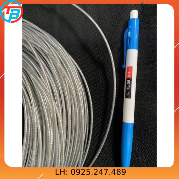 Cáp Bọc Nhựa 2mm  cáp thép Thái Bình Vina