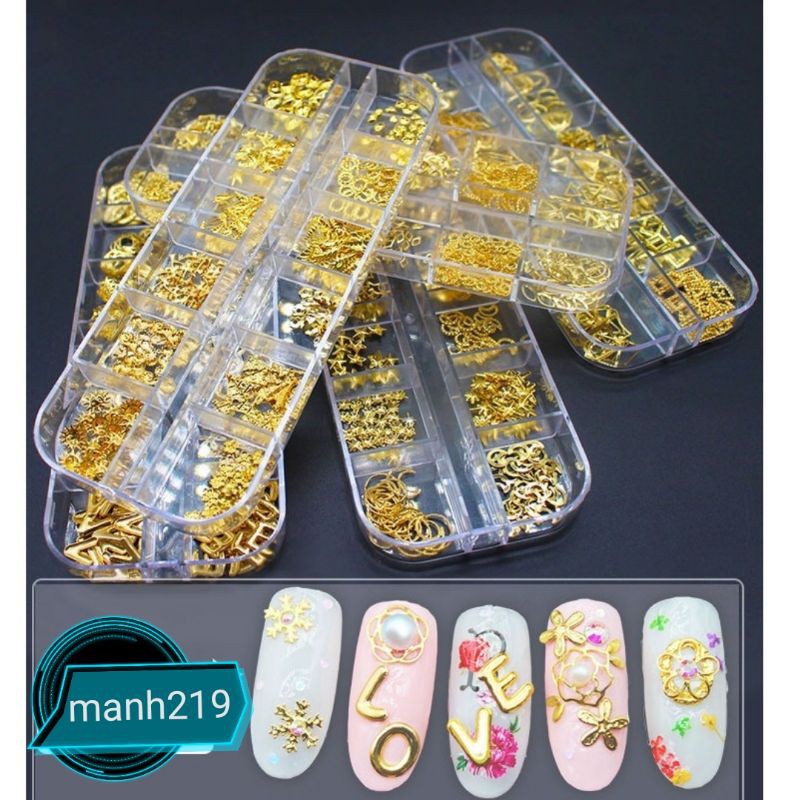 Charm hình trang trí gắn móng tay Nail