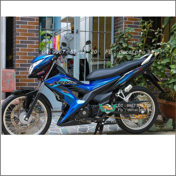 Tem Sonic Xanh đen (V)