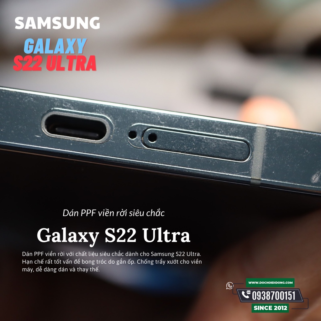 Tổng Hợp - PPF Dán Viền Samsung S22 S23 PLus Ultra 5G Cao Cấp