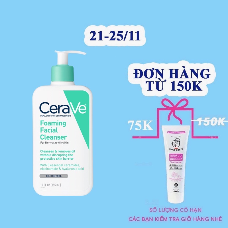 Sữa Rửa Mặt Cerave 87ml 236ml 473ml - Muse House