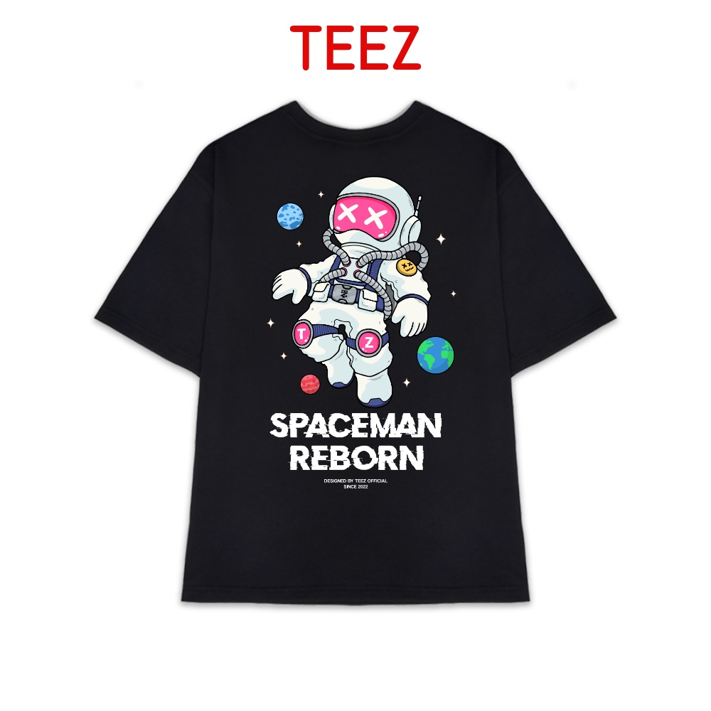 Áo Thun Unisex Nam Nữ TEEZ - TZ1010 Form Rộng Tay Lỡ Freesize