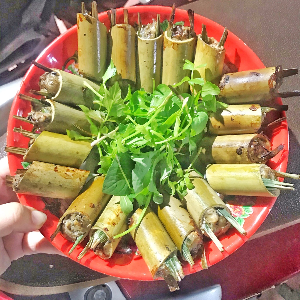 Đặc sản chả ốc nhồi ống tre khay 20 ống Chỉ Giao TPHCM | BigBuy360 - bigbuy360.vn