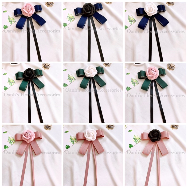 Tag cài áo hoa trà Link 2