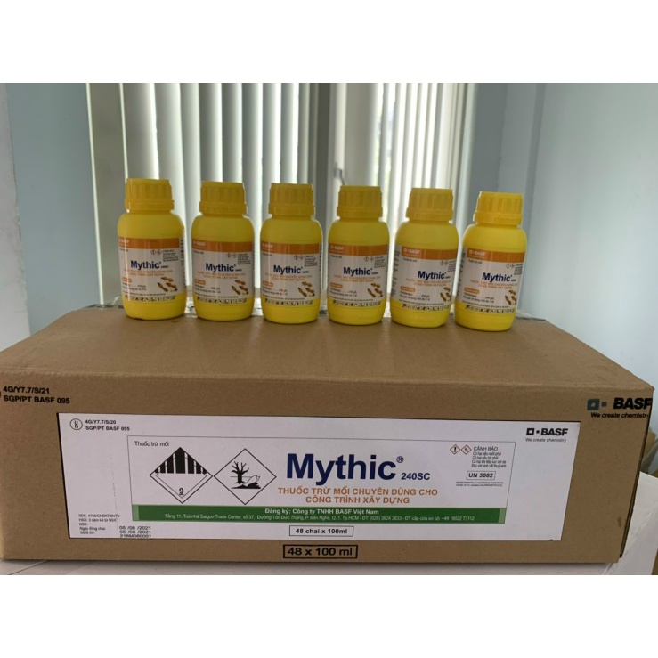 Thuốc diệt mối Mythic 240SC 100ml của BASF. Tặng kèm bình xịt