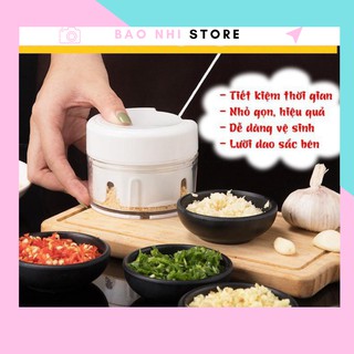 Dụng cụ xay tỏi ớt [⚡FREESHIP 50k⚡] kéo tay đa năng nhựa 88172 BẢO NHI SHOP