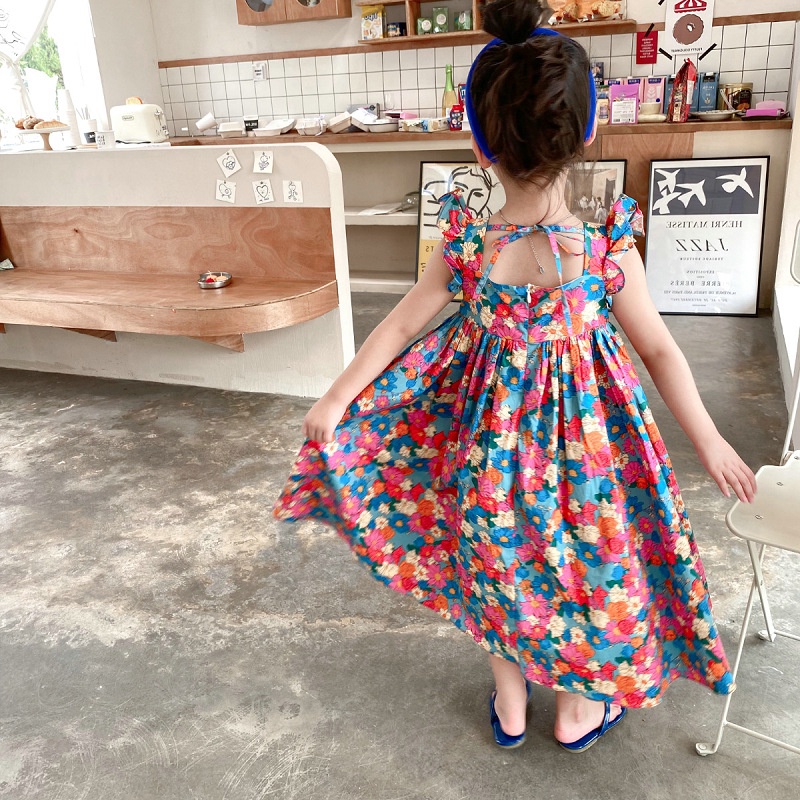 [SALE] VT20 Size90-130 (10-25kg) Váy Đầm cho bé gái (Đầm suông ngắn tay công chúa) Thời trang trẻ Em hàng quảng châu