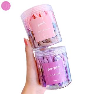 Set 50 Dây Cột Tóc iFIT Co Giãn Nhiều Màu Sắc
