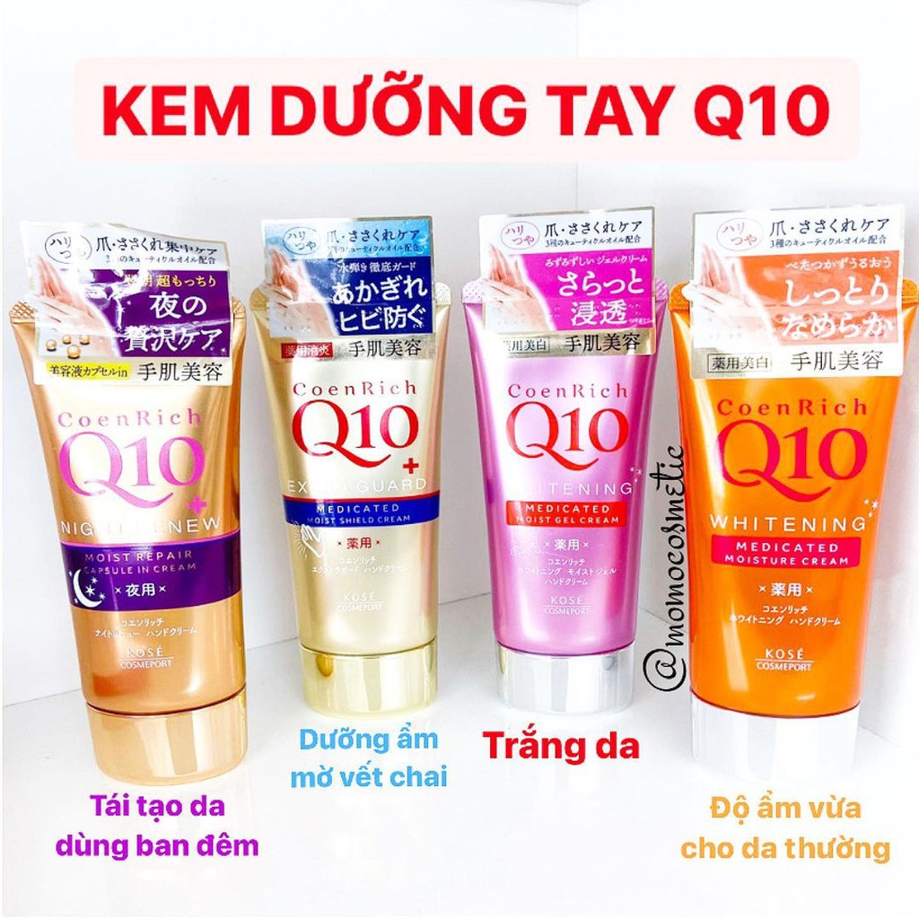 Kem dưỡng da tay Q10 Kose