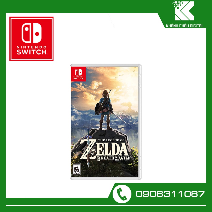 Game Nintendo Switch - The Legend of Zelda: Breath of the Wild ( Mới 100% Nguyên Seal )