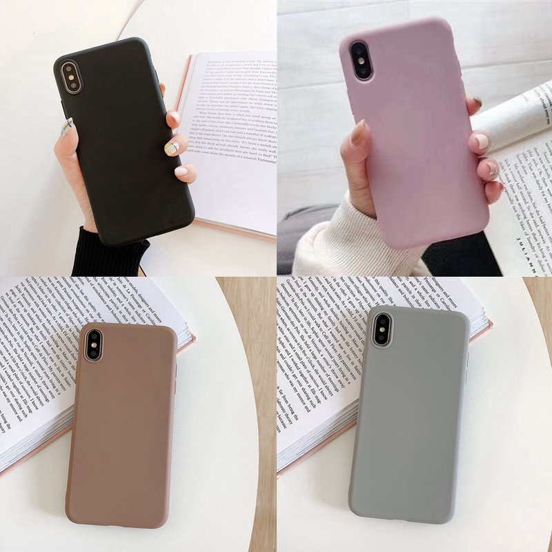 VIVO V5/V5S/V5 Plus/V5 Lite/X9/X9S/X9 Plus Candy Color Matte Soft Case