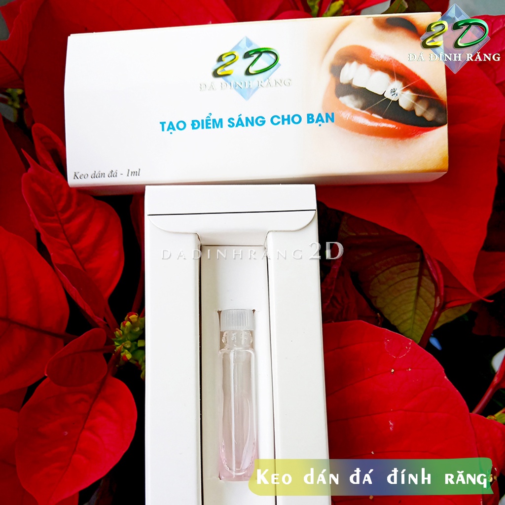 Keo Dán Đá Đính Răng Tại Nhà Tiện Lợi