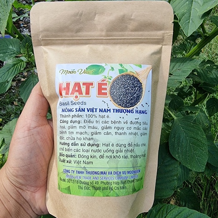 Hạt É Thơm Ngon Túi 500g Thương Hiệu Moon View