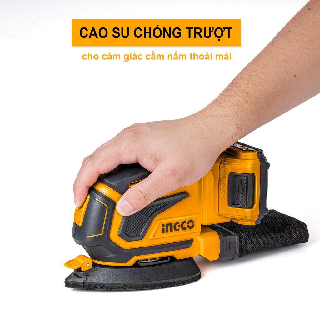 Body Máy chà nhám góc dùng pin Ingco S20v Không bao gồm pin CDSLI2051