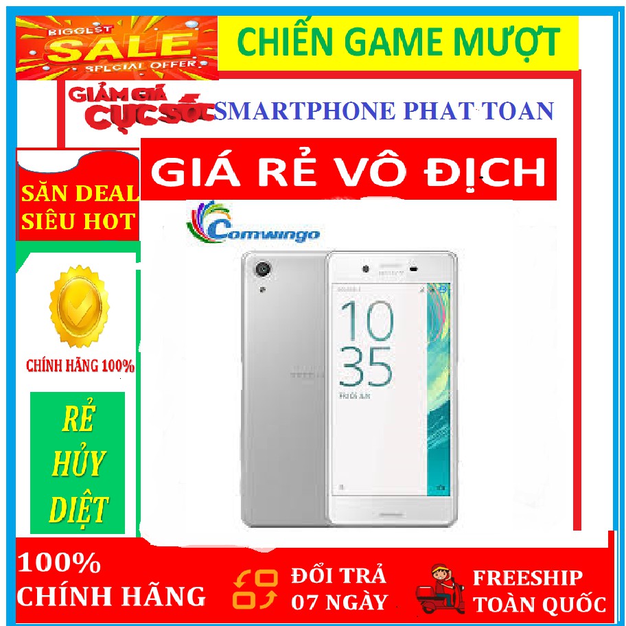 điện thoại Sony Xperia X Performance 16G ram 3G Chính hãng - chơi PUBG/FREE FIRE mướt