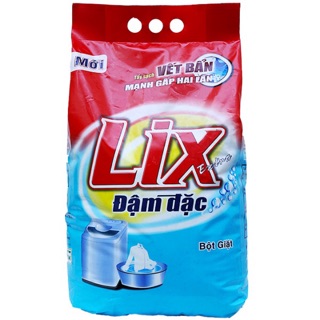 Bột Giặt Đậm Đặc Lix Extra 3kg