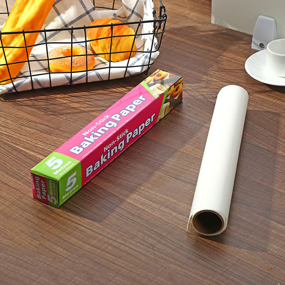 Cuộn Giấy Nướng Bánh 5M / 10m Chống Dính Tiện Dụng
