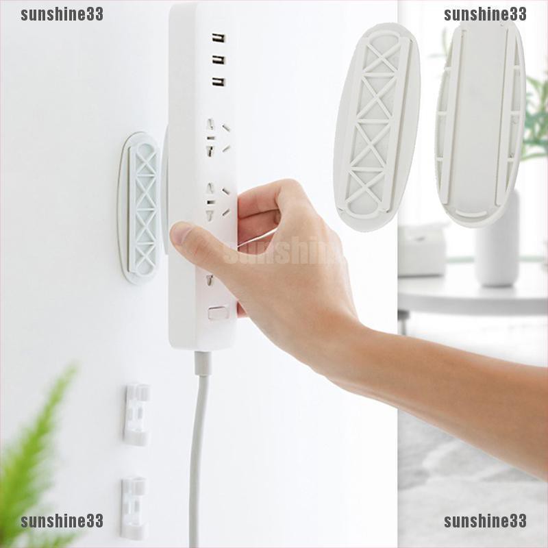 1 Giá Đỡ Cố Định Ổ Cắm Điện Gắn Tường