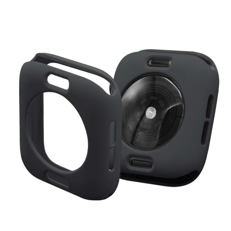 Ốp Silicone TPU Mềm Cho ĐồNg Hồ Apple Watch 38 40 41 42 44 45 49mm iWatch Series 8 Ultra SE 7 6 5 4 3 2