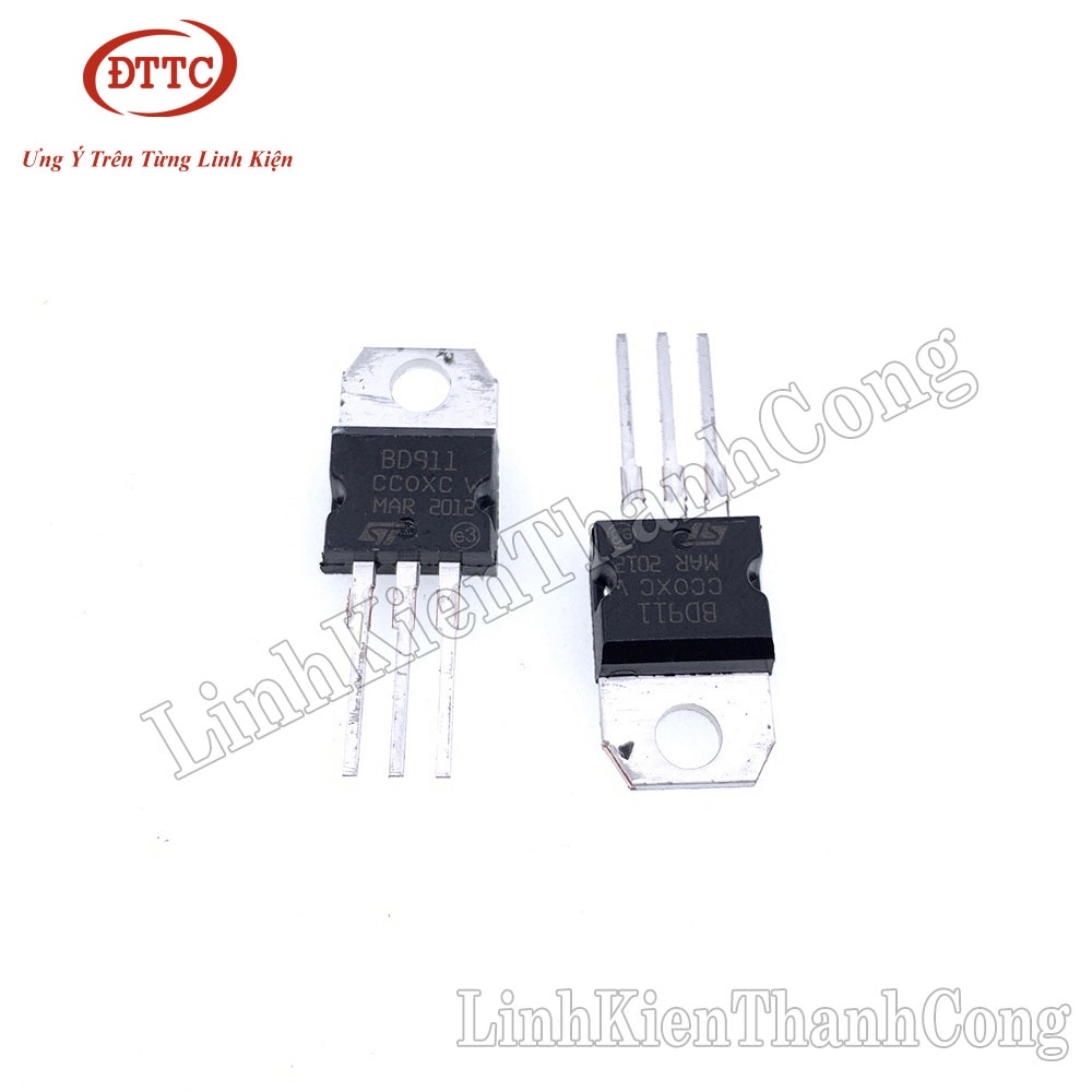 BD911 TRANSISTOR NPN 15A 100V TO220