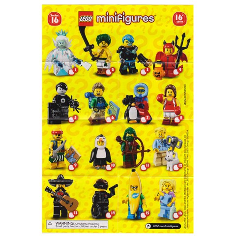 Lego Minifigures 71013 - Bộ xếp hình Lego Nhân vật Series 16