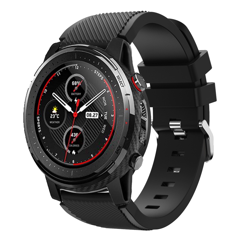 Dây Đeo Silicon 20 Màu 22mm Cho Đồng Hồ Thông Minh Xiaomi Huami Amazfit Stratos 3 Pace 2 2S Amazfit GTR