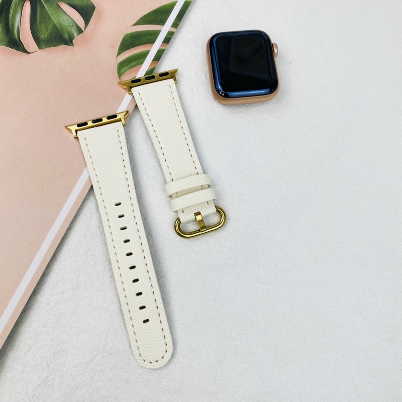 Dây Da dẻo Đồng Hồ nhà táo khuyết Siêu Đẹp, Siêu Mềm size 38.40.41.42.44.45.49 mm cho các dòng Series 1.2.3.4.5.6.7