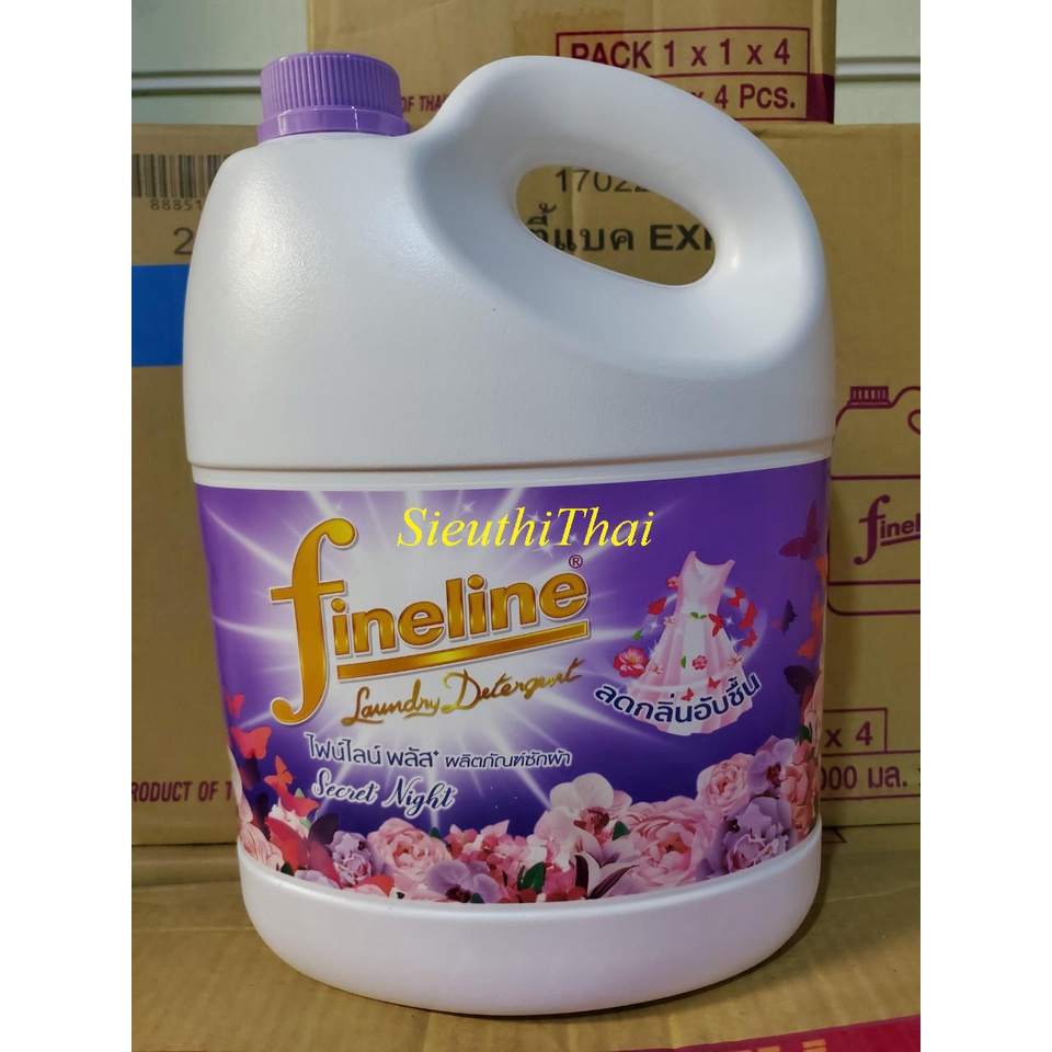 (Hàng Xịn) Nước Giặt xả 2in1 Fineline hàng chính hãng Thái Lan 3000ml (3 lít)