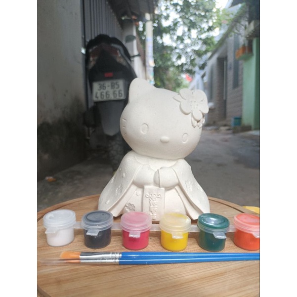 Tượng thạch cao hello kitty