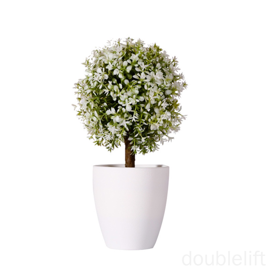 Chậu Cây Bonsai Giả Để Bàn Trang Trí Nội Thất