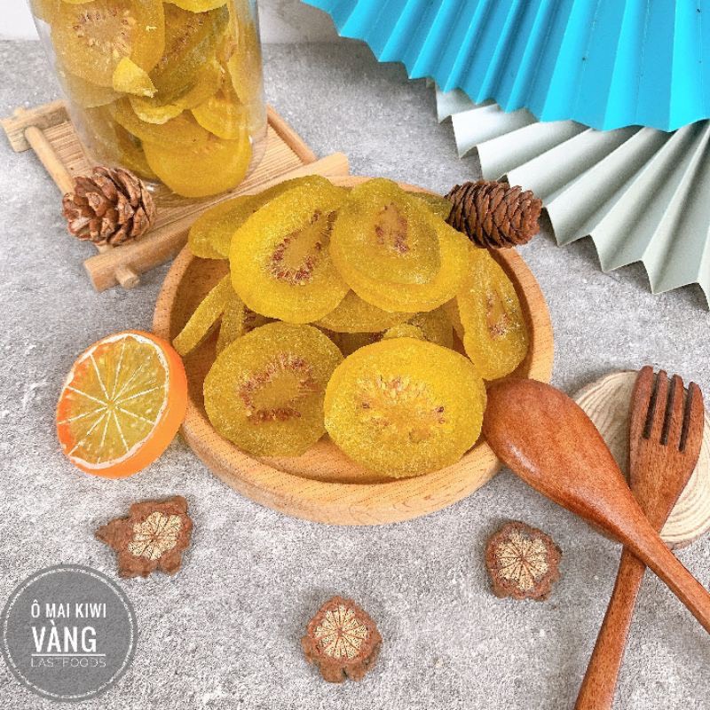 ô mai kiwi vàng sấy