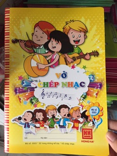 VỞ CHÉP NHẠC