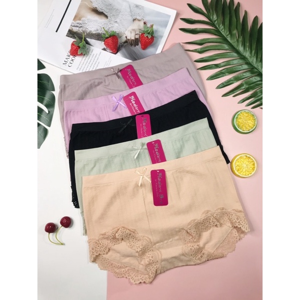 Quần lót nữ Thái Lan chất thun tăm co dãn 4 chiều Size 48-55kg