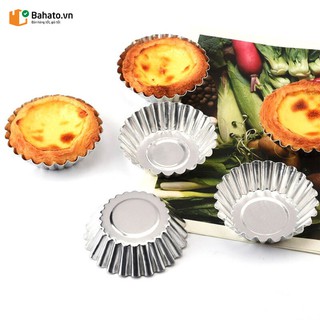Khuôn bánh tart hoa cúc đáy phẳng