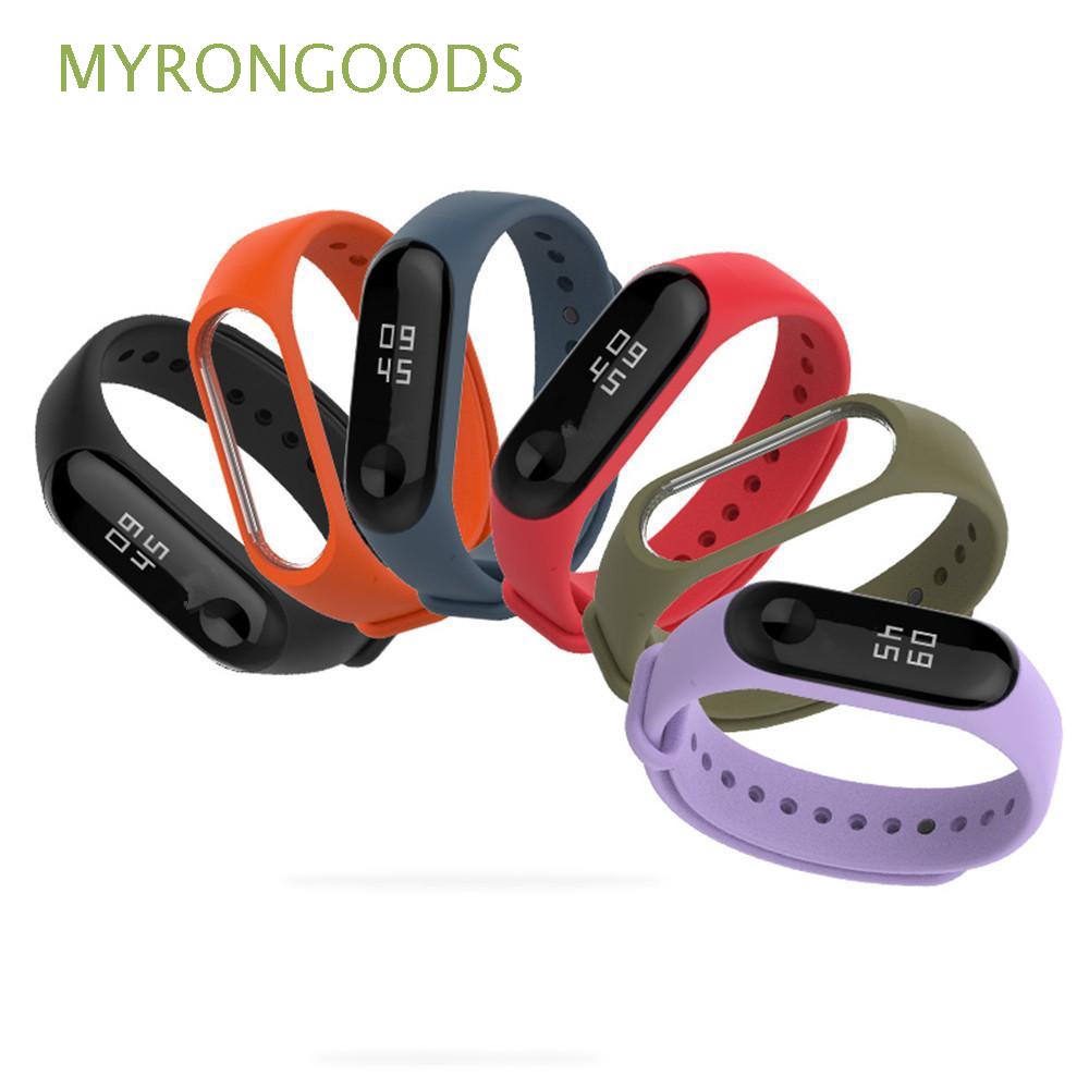 Dây silicone thay thế cho đồng hồ Xiaomi Mi Band 3 4