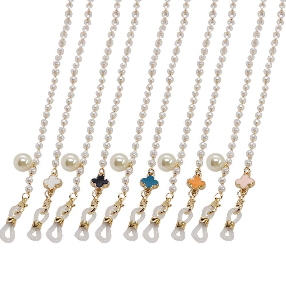 Dây đeo mắt kính BACK2LIFE đính ngọc trai bảo vệ chống mất