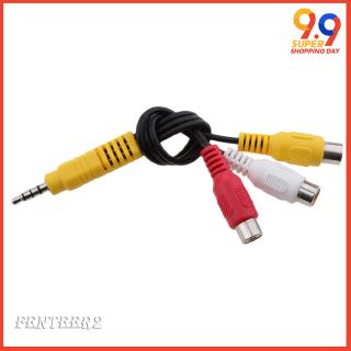 Cáp âm thanh video chia đầu 3.5mm sang 3 cổng RCA
