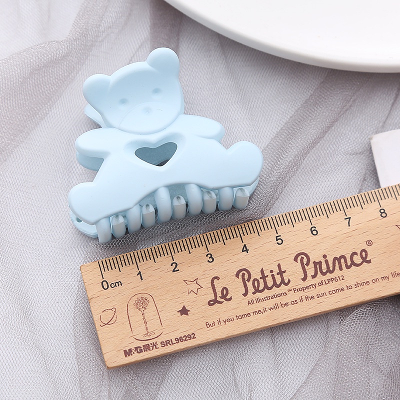 Kẹp tóc càng cua cỡ vừa hình gấu ngộ nghĩnh dễ thương cho nữ KCG