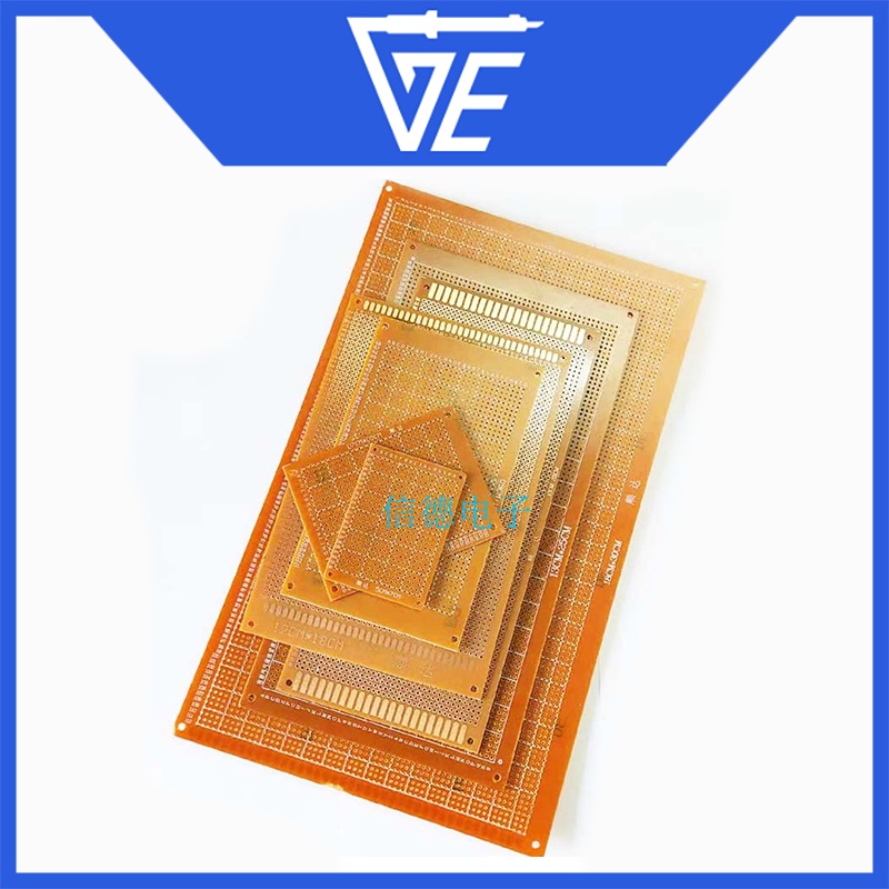 Phíp Đồng Lỗ / board đồng lỗ - Bảng Mạch Đục Lỗ Sẵn PCB Nâu Kích Thước đủ loại