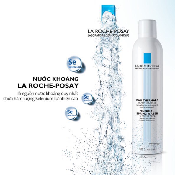 ✅ (CHÍNH HÃNG) Nước xịt khoáng làm sạch và làm dịu cho da nhạy cảm La Roche-Posay