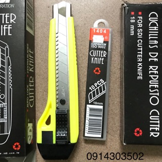 Dao rọc giấy SDI cùng 10 lưỡi dao hàng tốt