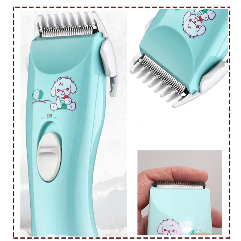 .. Tông đơ cắt tóc 💓FREESHIP💓 Tông đơ cắt tóc cho trẻ clipper, cường độ tiếng ồn thấp, không làm tổn thương da 7163