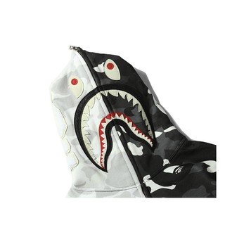 [Freeship]Áo khoác Bape camo đen trắng phản quang
