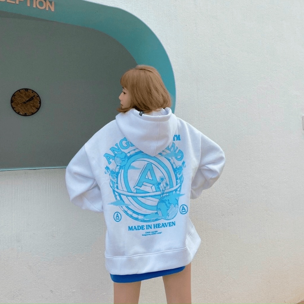 Áo Khoác Hoodie Cá Tính Unisex nam nữ  in ANGEL-LAND Hot Trend TP[NewUnisex]