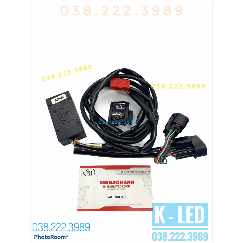 Bộ Mạch Bật Tắt Đèn Pha Xe Winner X Đời Mới | INTEGRAPTED LOCK