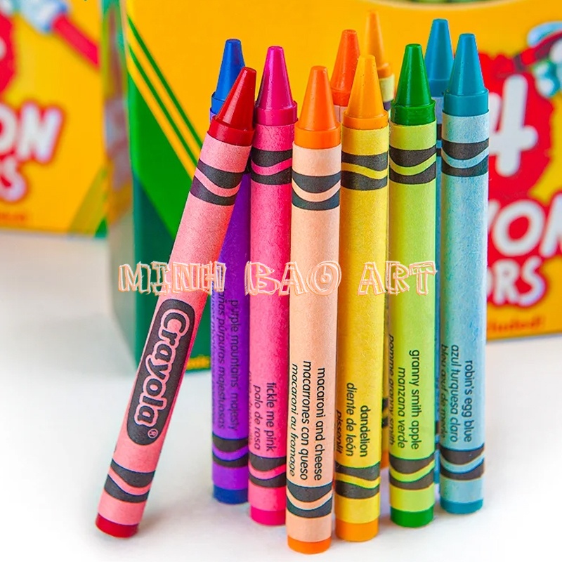 BÚT SÁP MÀU CRAYOLA 64 MÀU