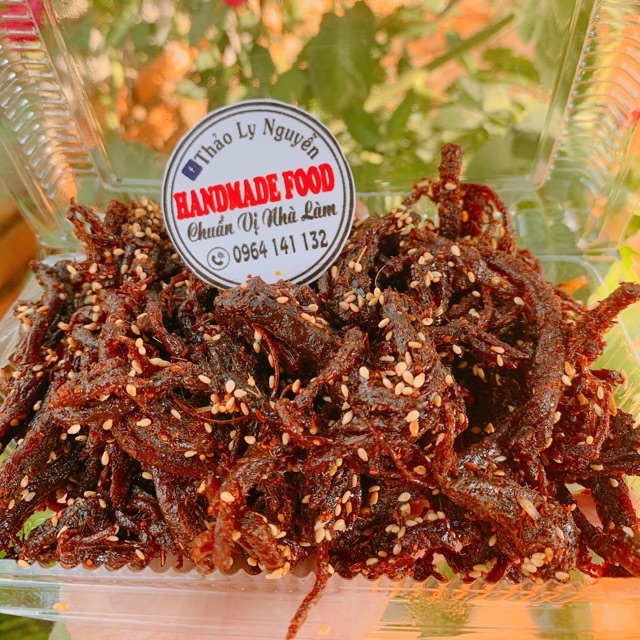 BÒ KHÔ 500gram HANDMADE FOOD CHUẨN VỊ NHÀ LÀM