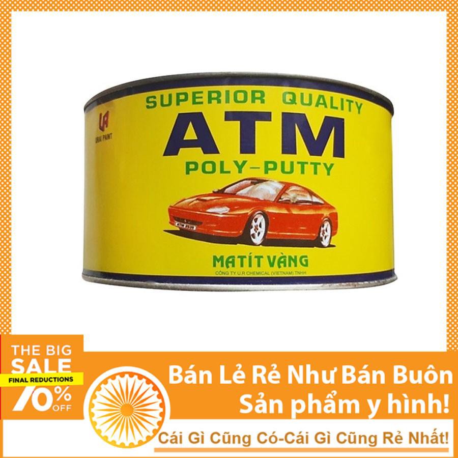 Bả matit vàng ATM 2 thành phần